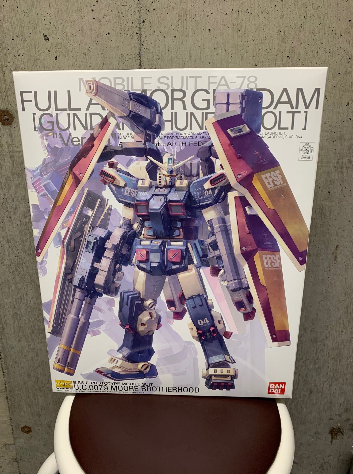 買取情報 Bandaiの1 100 Mg Fa 78 フルアーマー ガンダム Ver Ka Gundam Thunderbolt Ver 機動戦士 ガンダム サンダーボルト などなど 桃太郎王国のブログ
